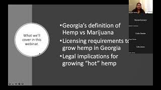 Growing Hemp in Georgia