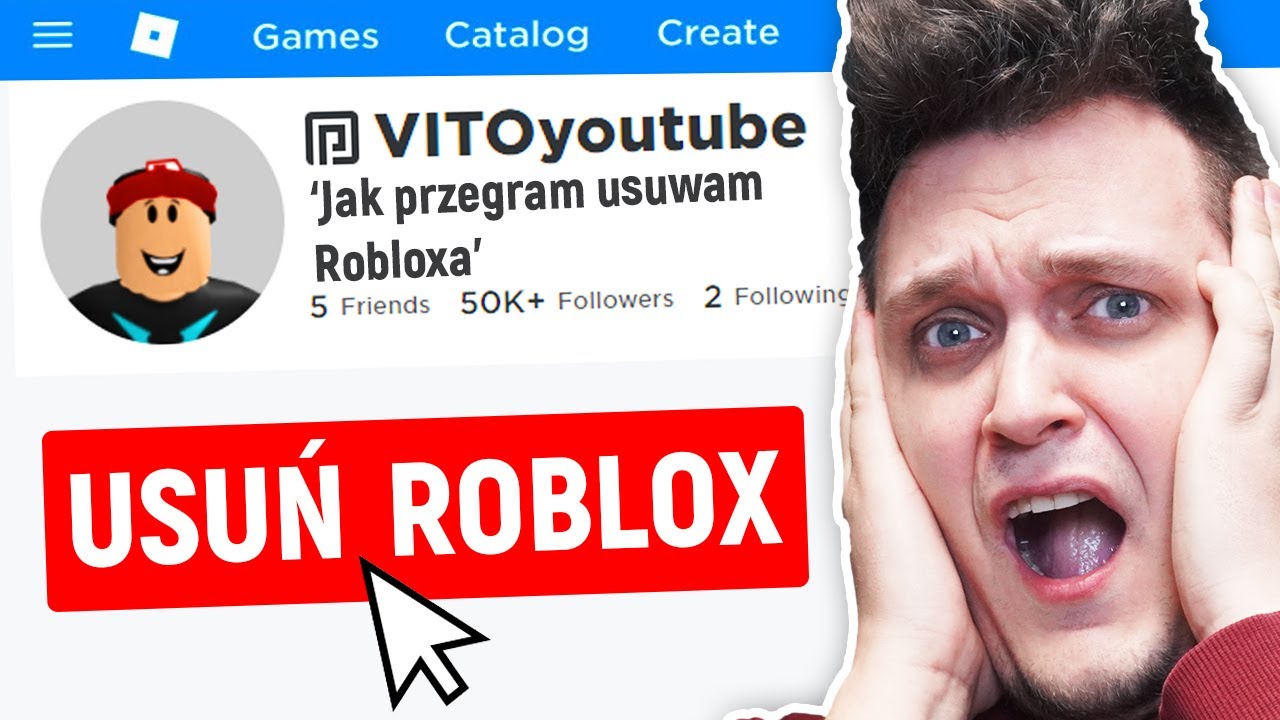 JAK PRZEGRAM USUWAM ROBLOXA! (Rage Runner) | Vito i Bella
