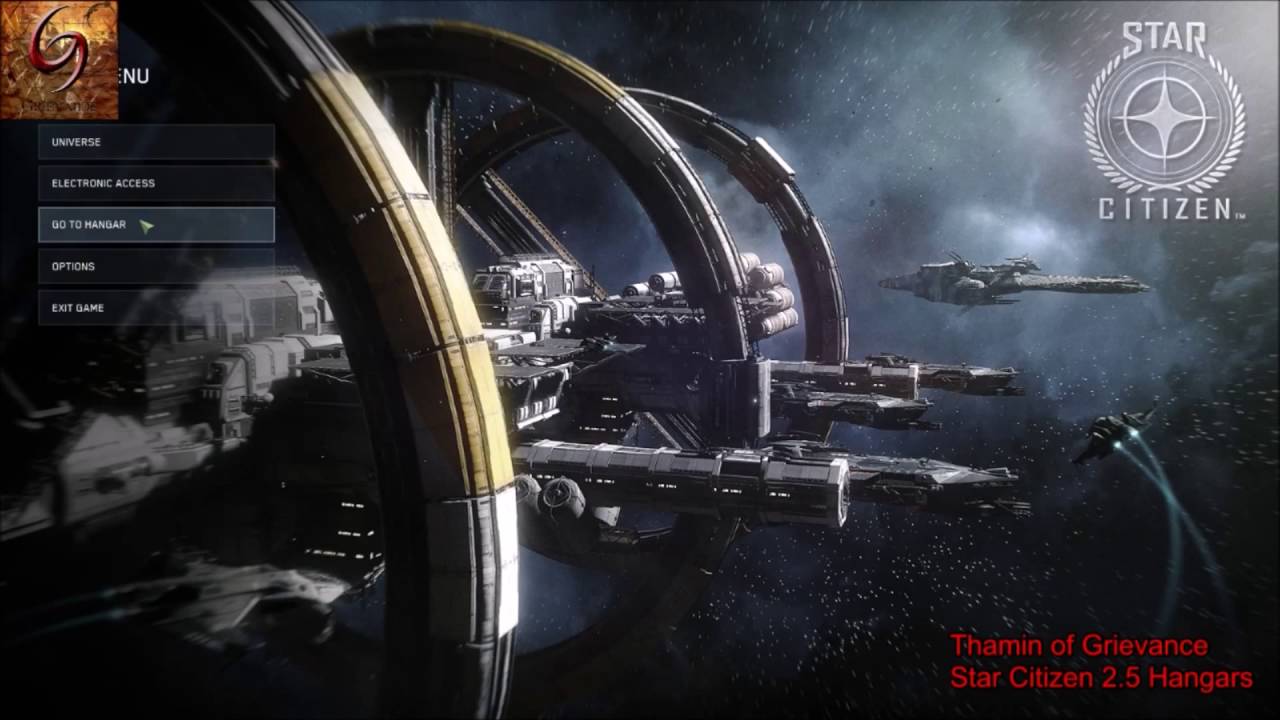 Star Citizen 2.5 Hangar Tour - YouTube