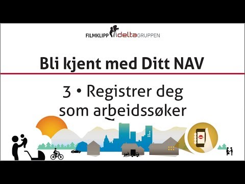 Ditt NAV 03 Registrer deg som arbeidssøker (2019)