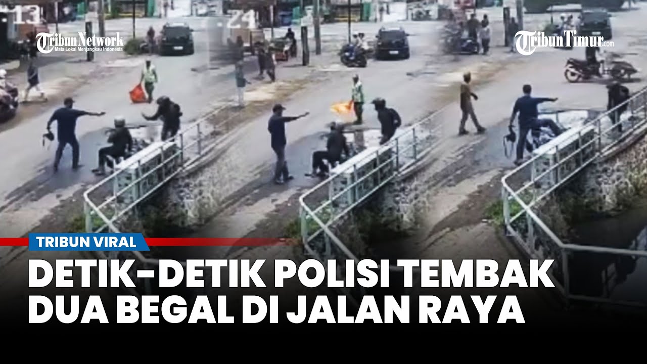 Pelaku Begal di Probolinggo Langsung Didor Polisi Berpakaian Sipil