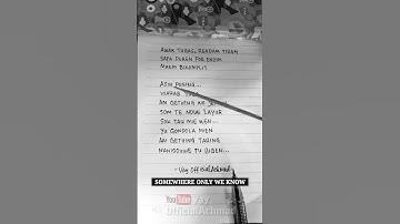 Thumbnail of Rhianne - Somewhere Only We Know | Yang Ku Dengar #lirikparodi
