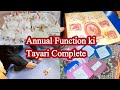 Annual function ki tayari complete  ashwa ahmad vlogs