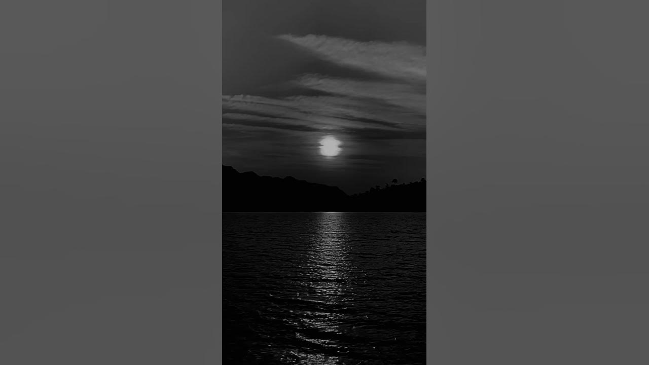 The Moonlight… #nature #travel #moonlight #sea #beach #moon #night #music #shorts #soul #peaceful