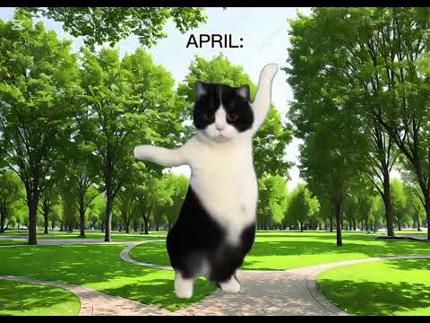 DANCING CAT SESUAI BULAN LAHIR #janganlupalikeandsubcribe
