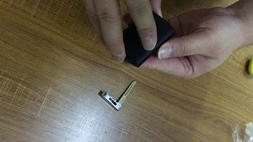 How to  install key shell for Replacement Remote Car Key Shell Case Fob 5for Cadillac CTS STS