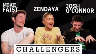 Zendaya, Mike Faist \& Josh O'Connor Talk ... 'Challengers'