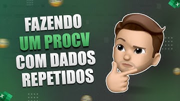 Como fazer PROCV com dados repetidos