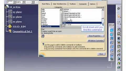 CATIA V5   Adding custom icons