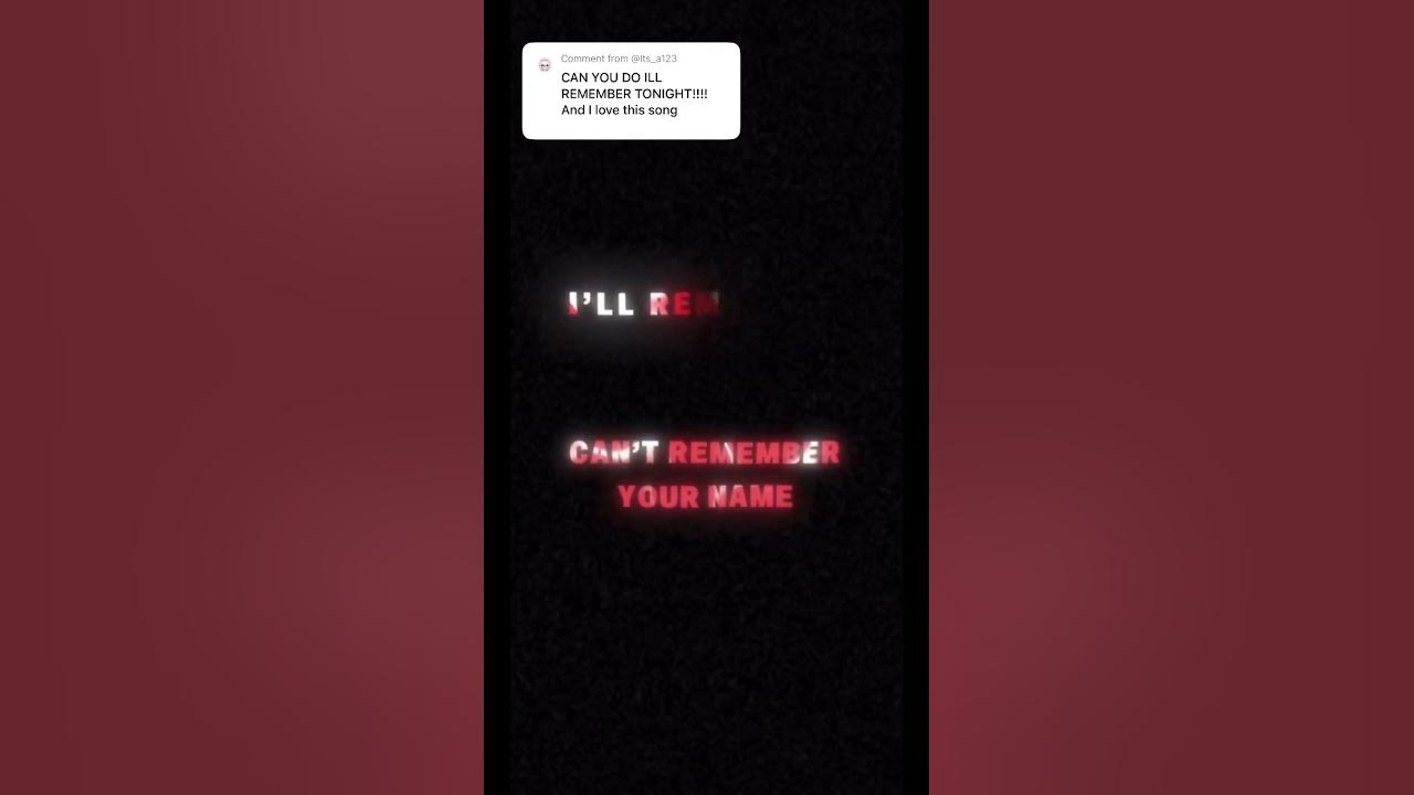 i’ll remember tonight- sombr (lyrics) @Its_a123 @somb.r #sombr #shaneboose #fyp