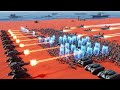TSUNAMI of 5,000,000 Pyramid Heads &amp; Aliens vs T45 Shotgun Hero! | UEBS 2