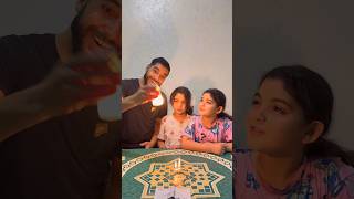 تحدي الزجاجة المضيئة! 💡 ريتاج وأريج صدموني بالنجوم والشارارات 🤯 #ريتاج_وأريج #sorts #تحديات #twins