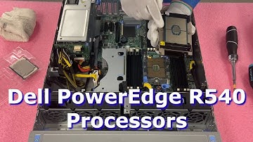 Dell PowerEdge R540 Server CPUs | Intel Xeon Processors Options | LGA3647 Socket | CPU Install