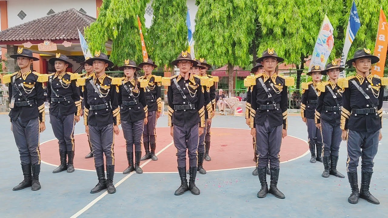 JUARA MADYA 3 PASKIBRA SMKN 1 BANJAR LKBB LACOSTAR'24