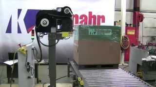 SA2100 Dual Label Pallet Label Applicator with Rotating Platen