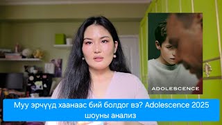 Муу эрс хэрхэн үүсдэг вэ? Adolescence 2025 цувралд хийсэн анализ