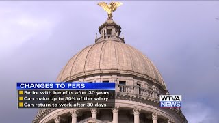 Governor to decide on Mississippi state employee retirement changes