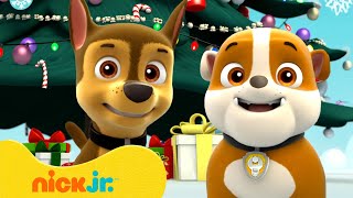 paw patrol deliver gifts with santa open presents more w ryder nick jr