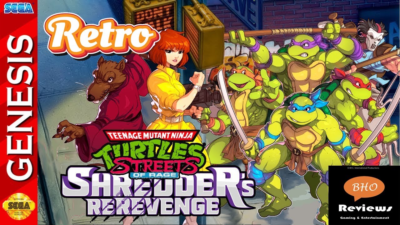 SHREDDER'S RE REVENGE Rom Hack retrogaming tmnt shreddersrevenge 