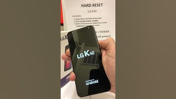 HARD RESET - LG K40 - Metro by T-Mobile - X420m