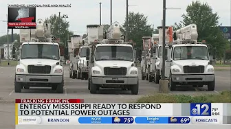Entergy Mississippi ready to respond to power outages from Francine thumbnail