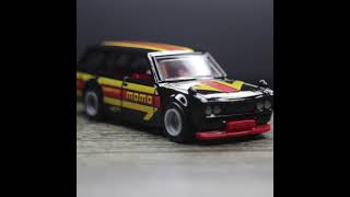 HOT WHEELS DATSUN BLUEBIRD WAGON 510 MOMO #Shorts