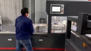102 IN LINE BLANKING MACHINE -with auto loader