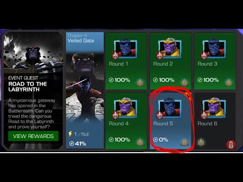 MCOC – RTTL – 4.5 – SAFEGUARD – Chapter 4, Round 5 – Road to the Labyrinth