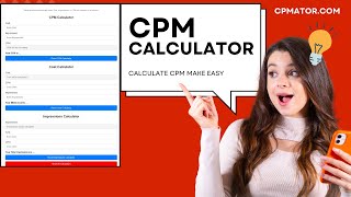 Online CPM Calculator - How to Calculate CPM, And What Is The Formula For CPM (Cost Per Mille)