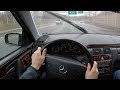 2001 Mercedes Benz E430 - Rainy POV Test Drive by Tedward (Binaural Audio)