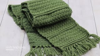 Adelaide Scarf Crochet Pattern