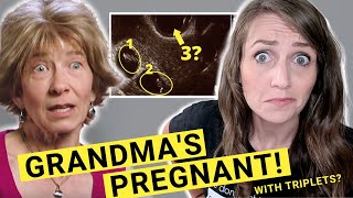 ObGyn Reacts: 55yo Pregnant with Triplet GRANDKIDS? | Strange Pregnancies