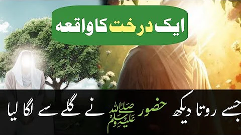 HAZOOR SAW or aik darakht ka waqia | islamic stories | #waqiah | @WaqiatBook