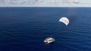 PARTNERS  SkySails : Towing a vessel with a kite