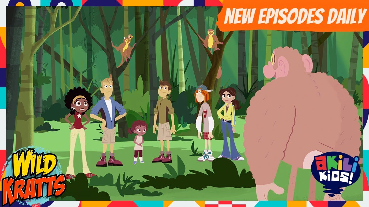 ⁣Wild Kratts | Full Speed To Madagascar! | Akili Kids!