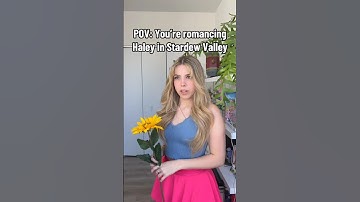 Romancing Haley in Stardew Valley 🌻