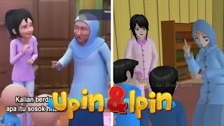 Tiru Aksi Upin Ipin Lembaga Hitam versi Sakura School Simulator