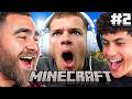 PLAYING HARDCORE MINECRAFT UNTIL WE BEAT IT DAY 2