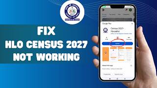 Fix HLO Census 2027 App Not Working | Not Open Problem screenshot 5