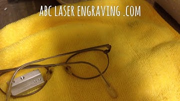 Laser Marking Eye Glasses Frame