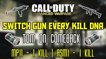 AW: "SWITCH GUN EVERY KILL DNA!" - ASM1 and MP11 DNA Bomb | TDM on Comeback (PC Gameplay)
