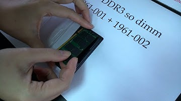 How to use DDR3 plastic box packaging (model 1961-001 + 1961-002)