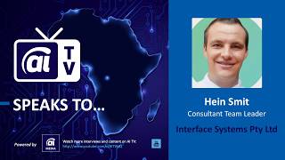 AI TV talks to Hein Smit - Interfacs Systems at AI Expo Africa 2025 screenshot 1