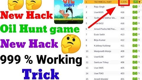 MX Player Oil Hunt game hack trick | Oil Hunt game hack trick | MX Player game hack trick | NewTrick