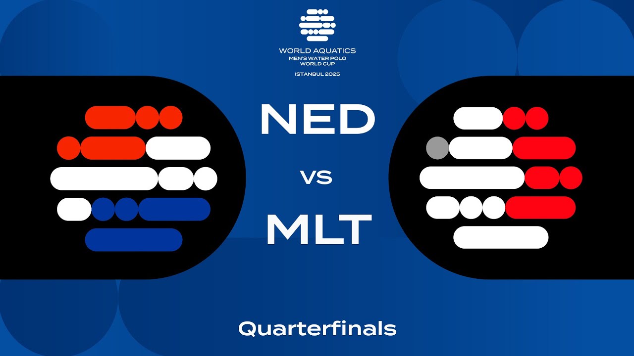 Netherlands vs Malta | Quarterfinals | Men's Water Polo World Cup 2025 | Division 2 | Istanbul