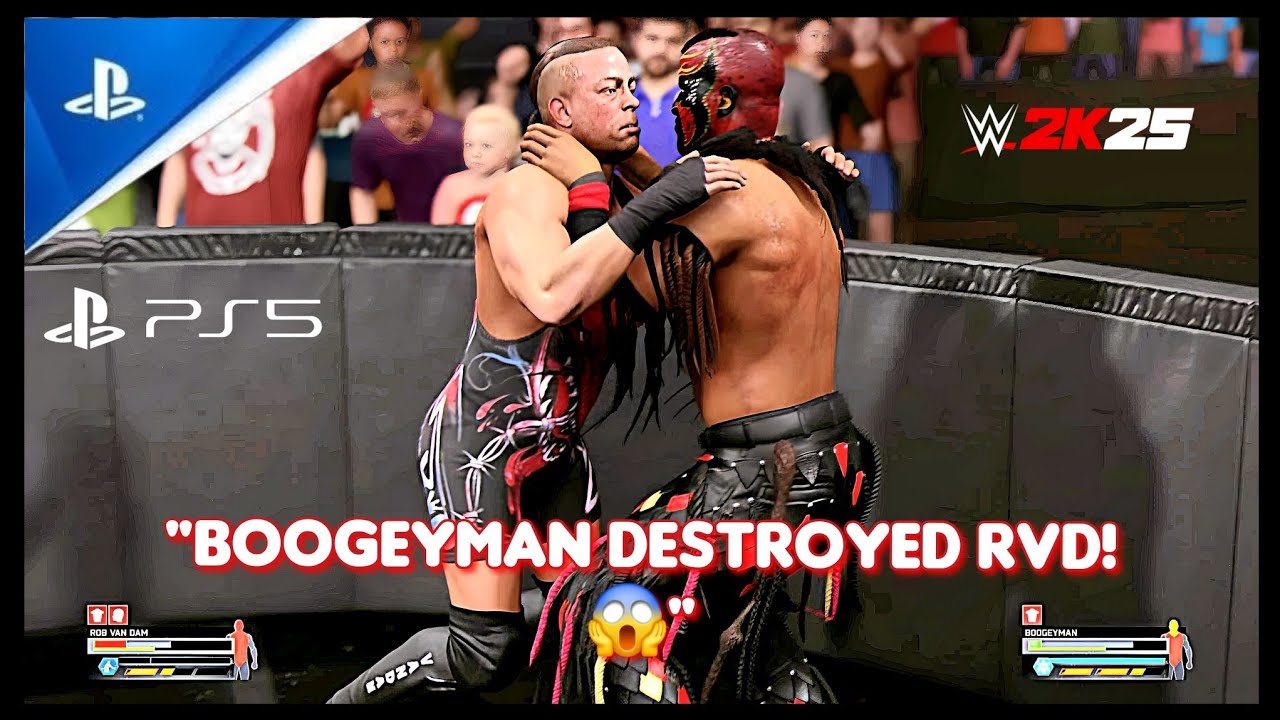 The Boogeyman DESTROYS Rob Van Dam! 🔥 | WWE 2K25 PS5 Gameplay (Full Match)