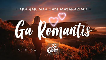 DJ AKU GAK MAU JADI MATAHARIMU (GA ROMANTIS) ANGKLUNG | JATIM SLOW BASS