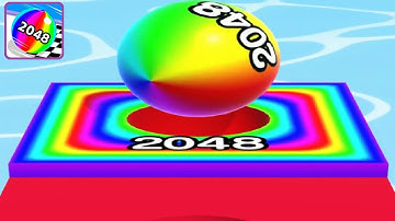 Ball Run 2048 ! All Levels Gameplay (91-92) android, ios #shorts