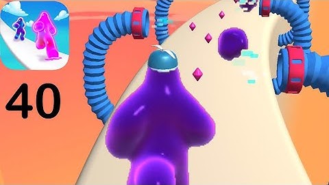 Blob Runner 3D - Gameplay All Levels #40