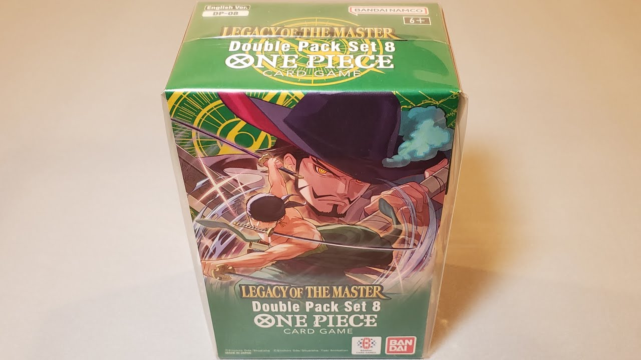 One Piece Double Pack Set 8 Legacy of the Master Opening - YouTube